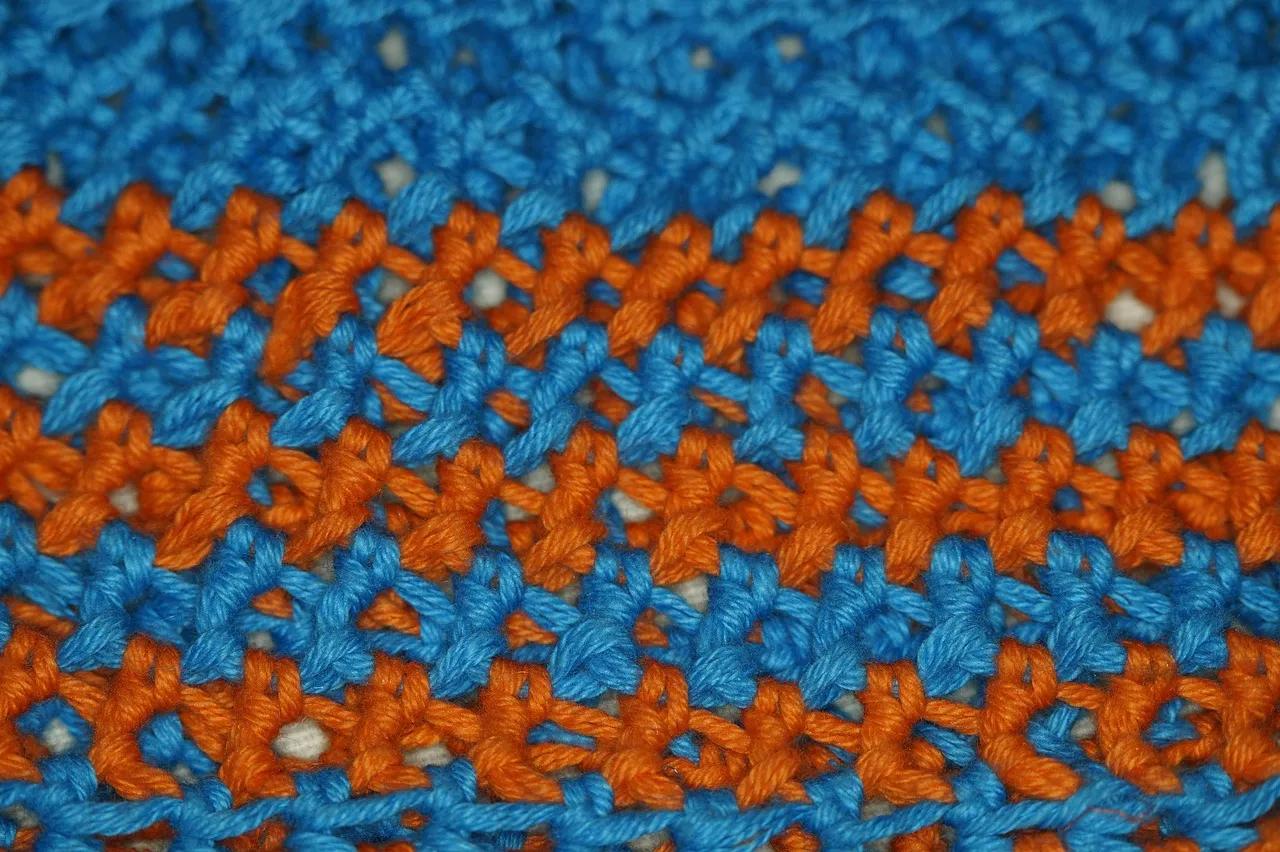 Cross-stitch embroidery on your scrapbook page