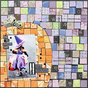 Awesome and unique Halloween Layout Ideas Scrapbooking