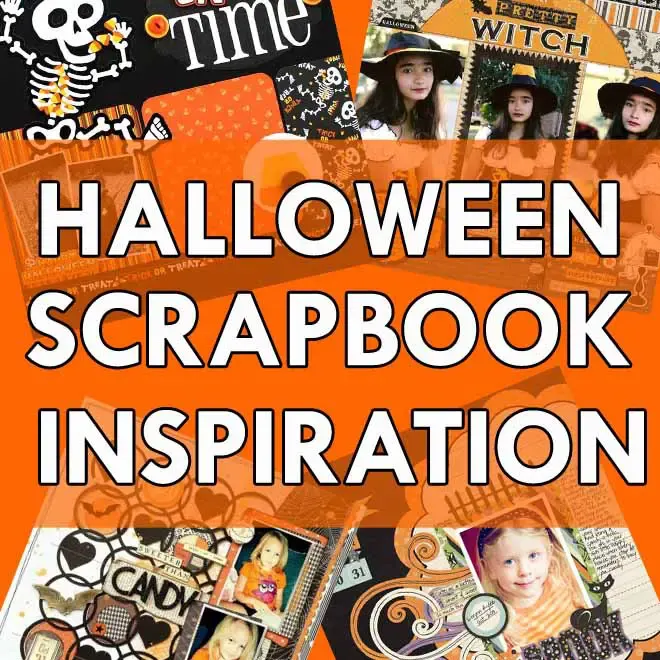 Halloween Layout Ideas Scrapbooking