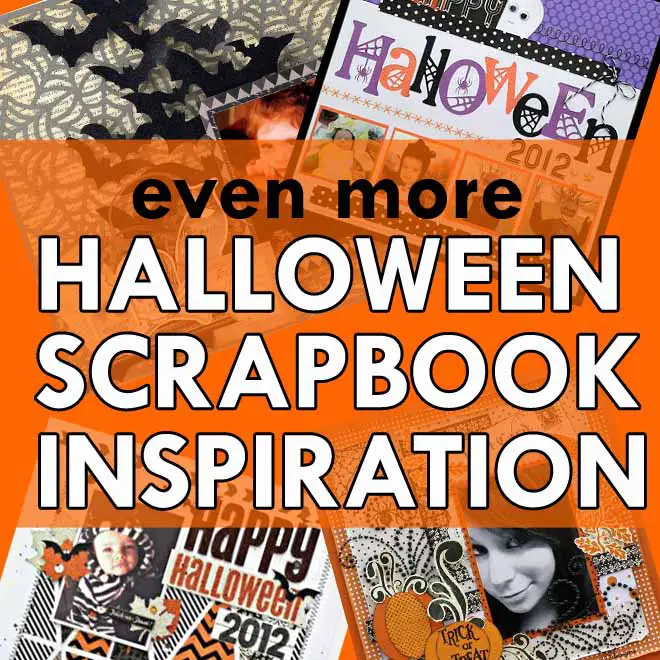Halloween Scrapbook Layout Ideas – Part 2