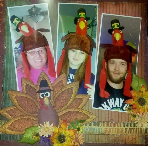 document the silly moments thanksgiving Layout Ideas Scrapbooking